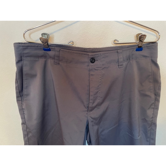 Men’s PGA athletic sports golf shorts, dark gray size 34 - Picture 4 of 7